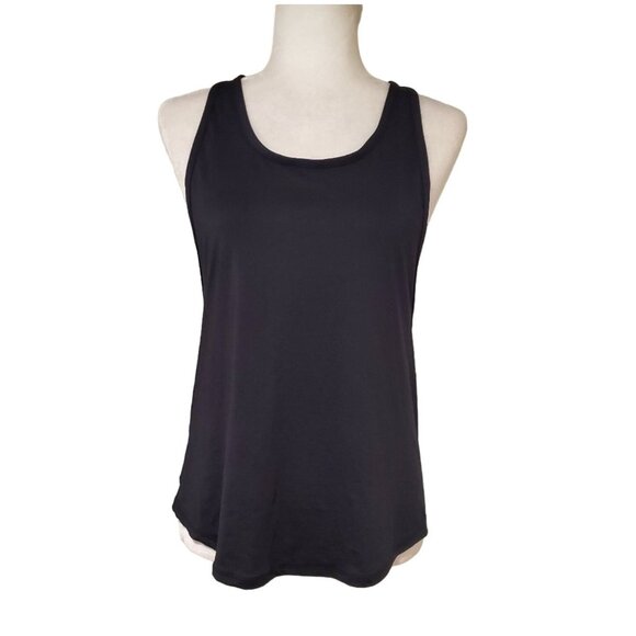 Fabletics Hayden Tank Top Womens Small Scoop Neck Low Armholes Racerback Top - Picture 3 of 10
